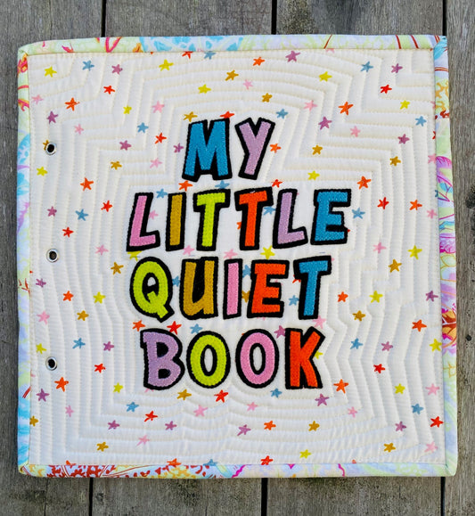 My Little Quiet Book - Cover Page Pattern Designed by Ella & Franc Designs
