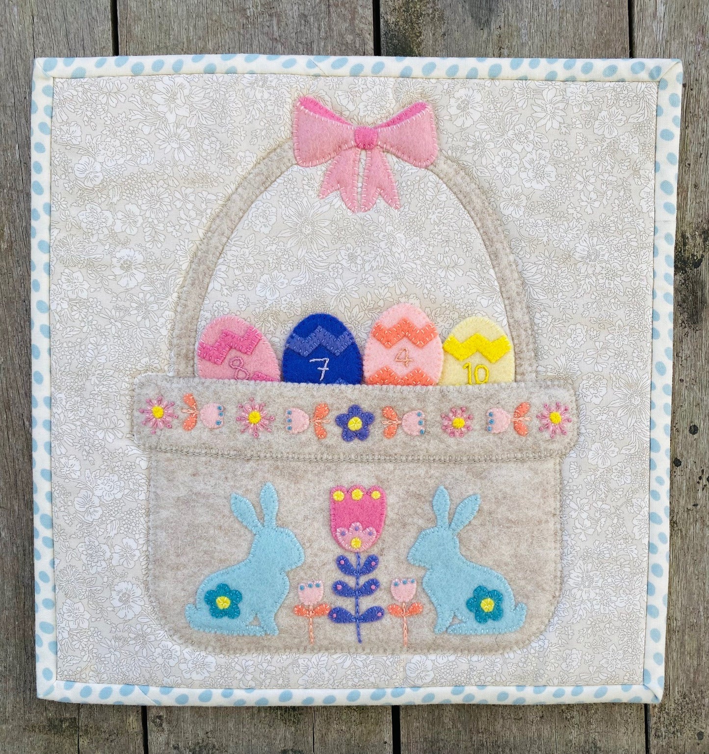 My Little Quiet Book - Easter Egg Hunt Pattern Designed by Ella & Franc Designs