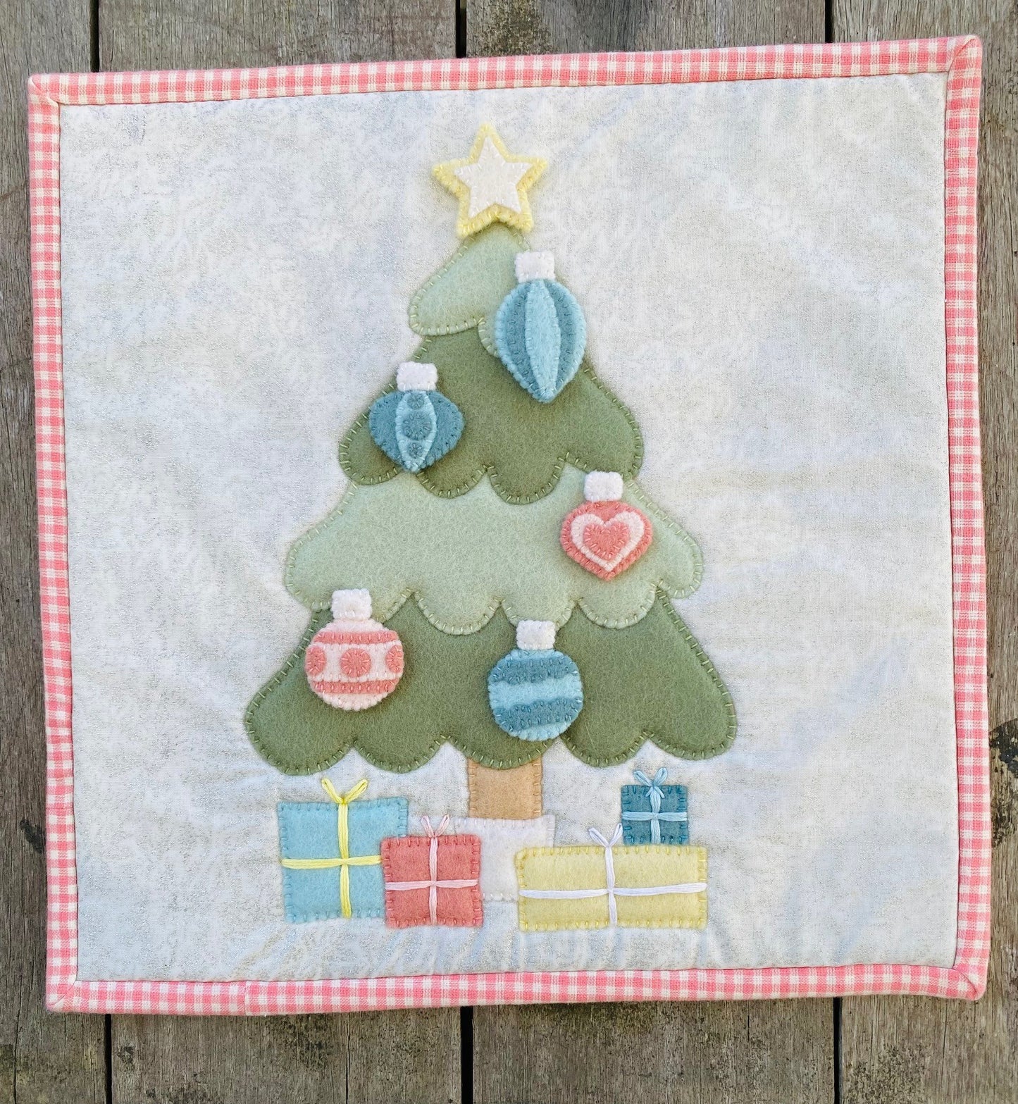 My Little Quiet Book - Under the Christmas Tree Pattern Designed by Ella & Franc Designs