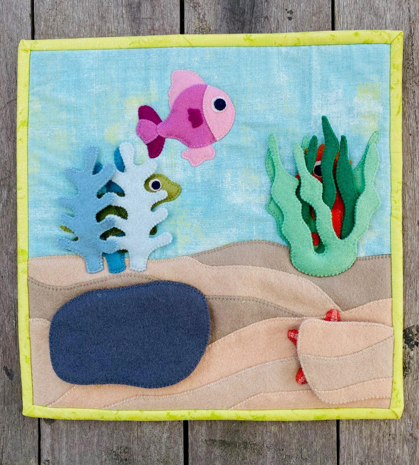 My Little Quiet Book - Under the Sea Pattern Designed by Ella & Franc Designs