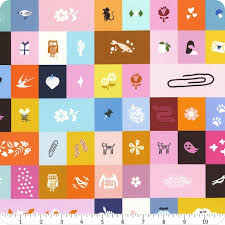 Ruby Star Society Selvege Magic Icons - Multi