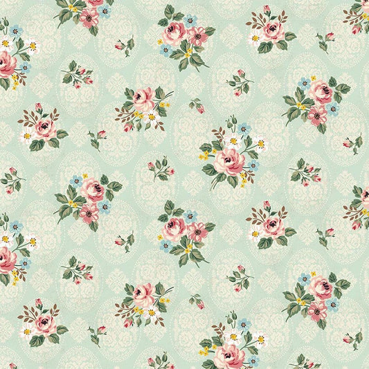 Roses and Violets by Miss Rose Sister Violet - Blue Posy