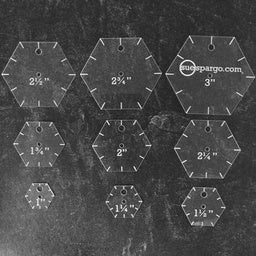 Sue Spargo Hexagon Easy Template Set