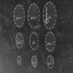 Sue Spargo Oval Easy Template Set