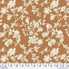 Woodland Blooms by Sanderson Magnolia & Pomegranate