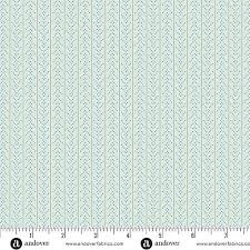 Sewing Bird Chevron Blue