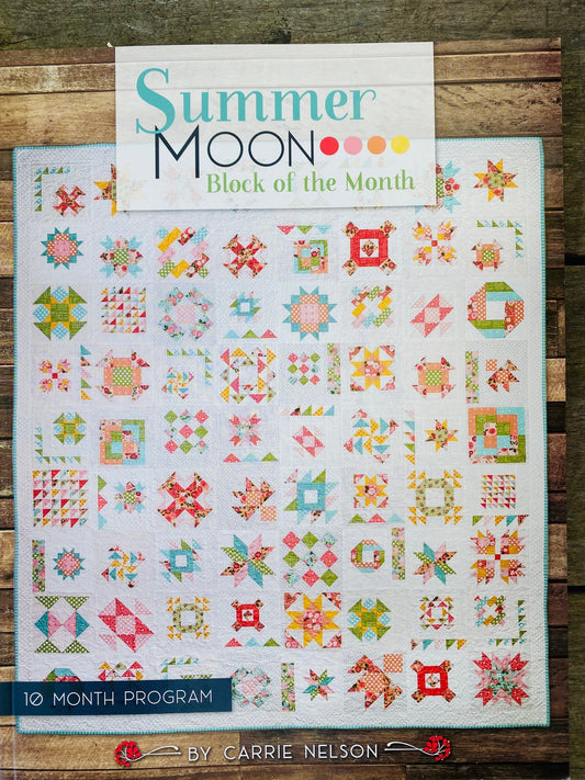 Summer Moon Sample Quilt Class with Ngaire Montgomery-Williams