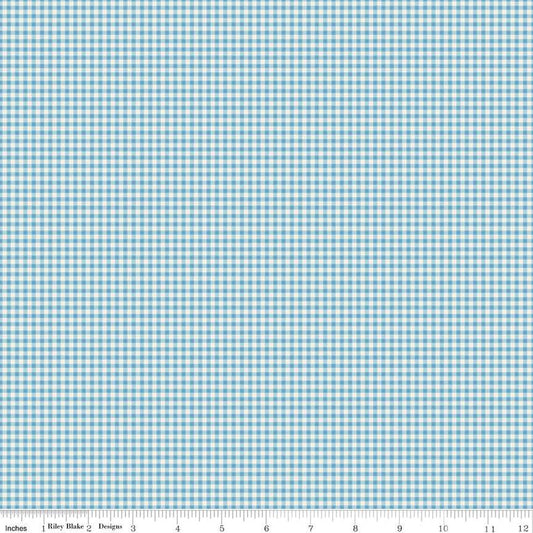 The Tale of Peter Rabbit - Gingham Blue