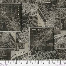 Tim Holtz Palette Collection 313 Charcoal Maps