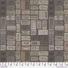 Tim Holtz Palette Collection 316 Charcoal Tickets