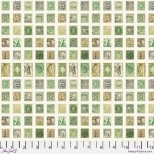 Tim Holtz Palette Collection 262 Green Stamps