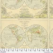 Tim Holtz Palette Collection 263 Green Maps