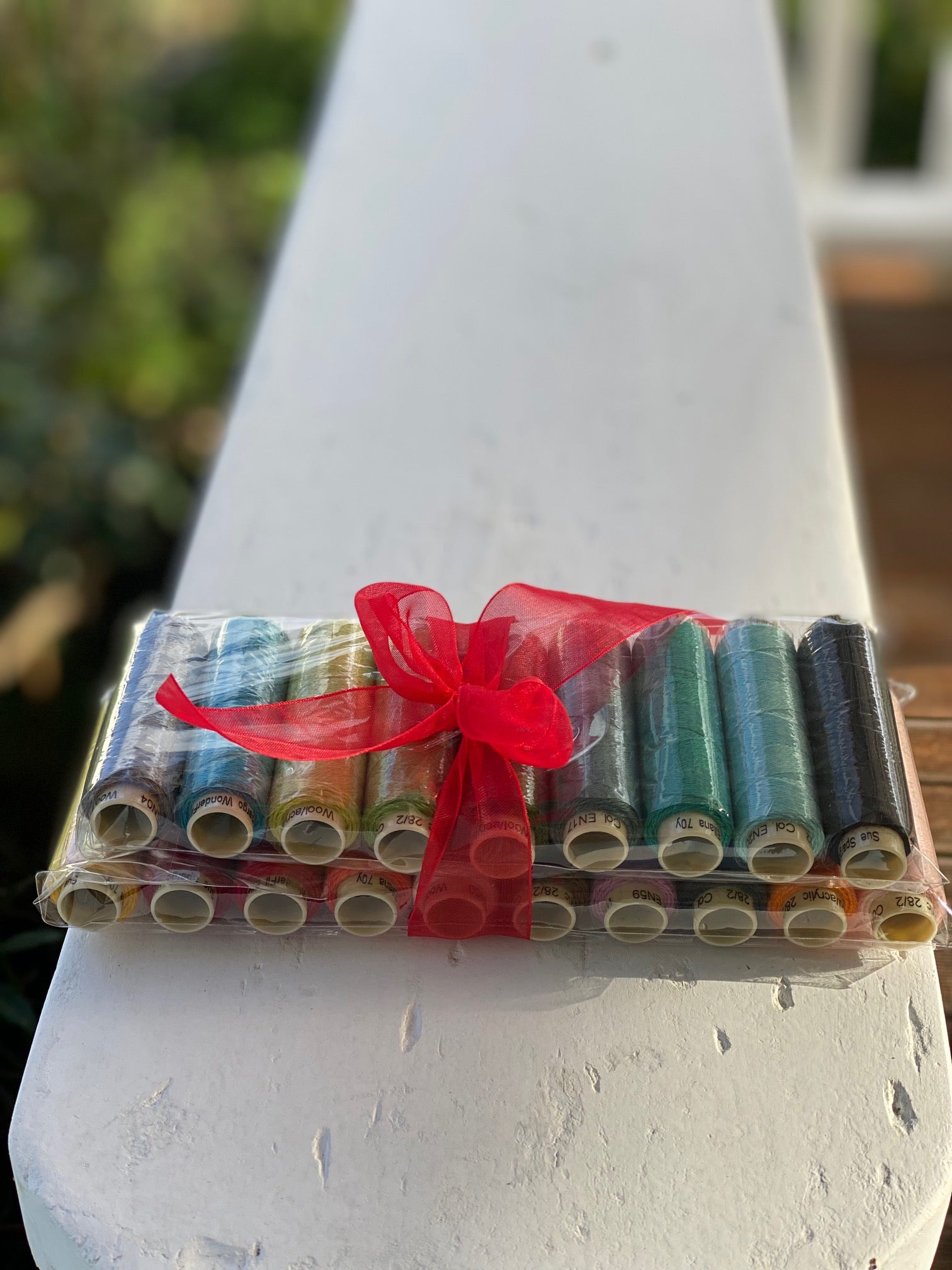 Tinsel Applique Wool Thread Kit – Apple Basket Quilts