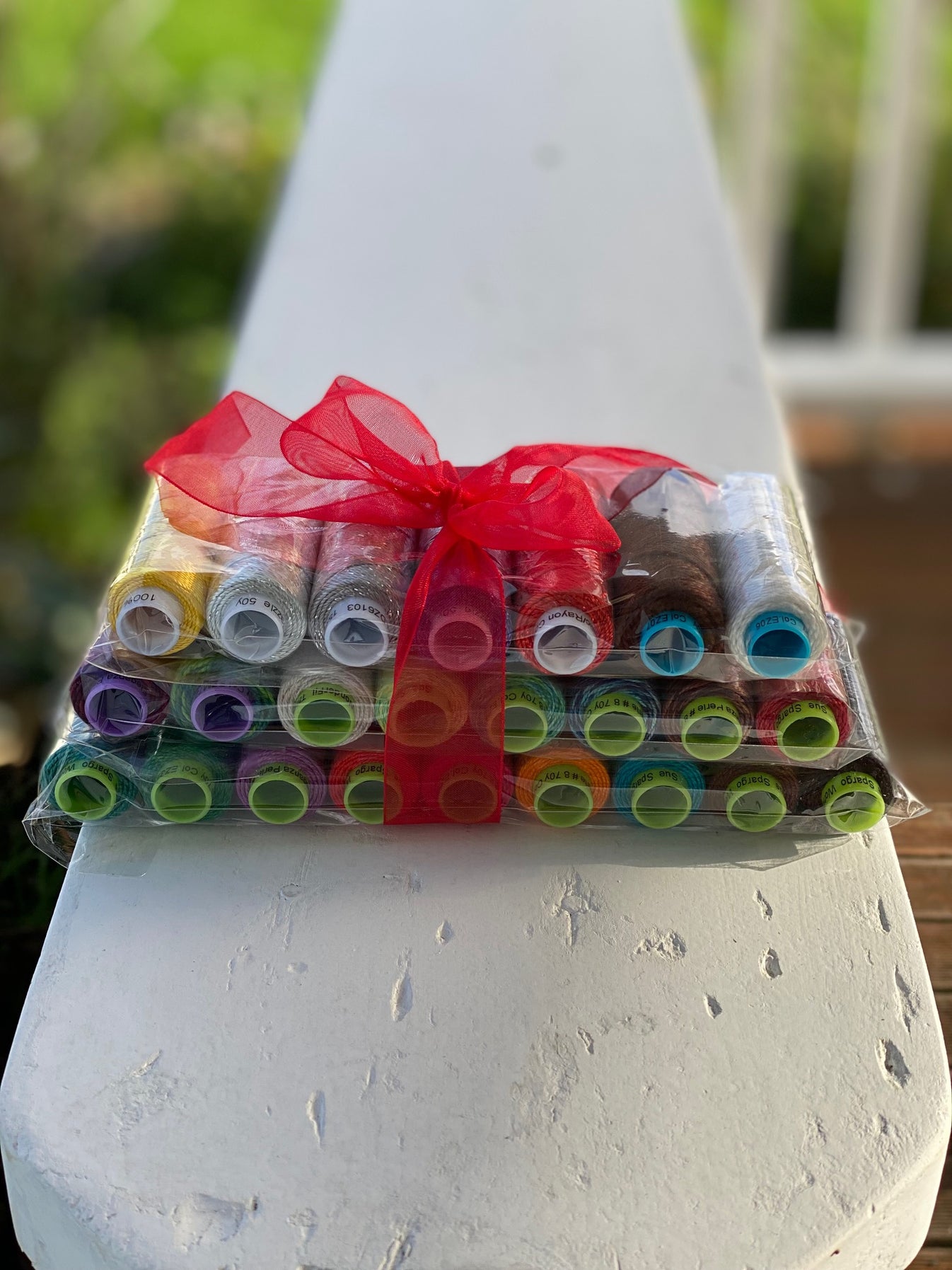 Tinsel Embellishment Thread Kit – Apple Basket Quilts
