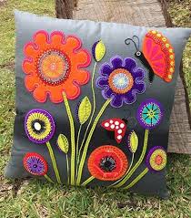 Baby Blooms Cushion by Wendy Williams