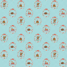 Whimsical Woodland Aqua Animals C17641