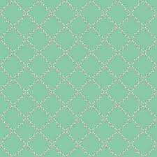 Whimsical Woodland Green Lattice C17641