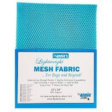 ByAnnie Mesh Parrot Blue 18" x 54"