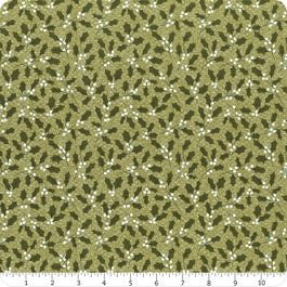 Christmas Morning by Lella Boutique Holly Pine 5142-15 Moda