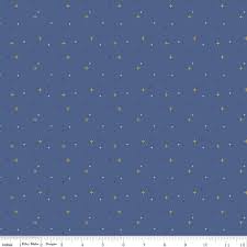 Riley Blake Designs Pattern SC650 by Melissa Mortenson, Navy