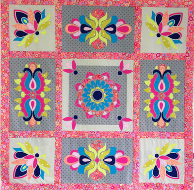 Bazaar Quilt Pattern designed by Tegan Montgomery-Williams