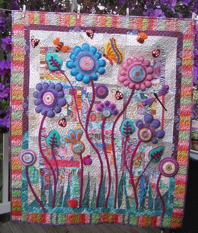 Baby Blooms Quilt Pattern by Wendy Williams