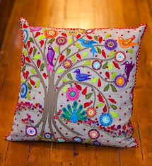 Birdsville Cushion Pattern by Wendy Williams